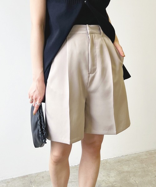 エステルツイルハーフパンツ