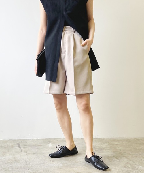 エステルツイルハーフパンツ