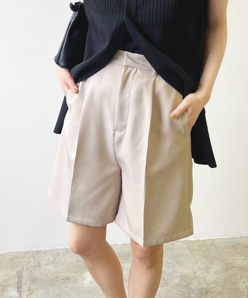 エステルツイルハーフパンツ