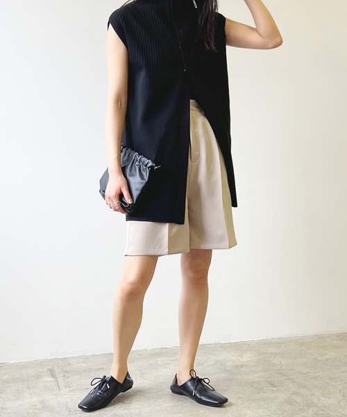 エステルツイルハーフパンツ