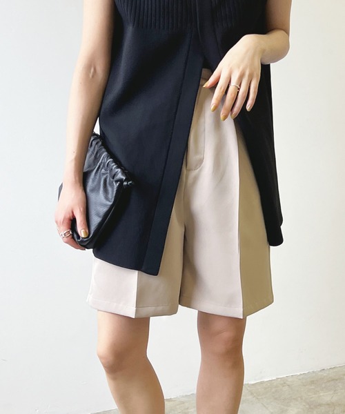 エステルツイルハーフパンツ