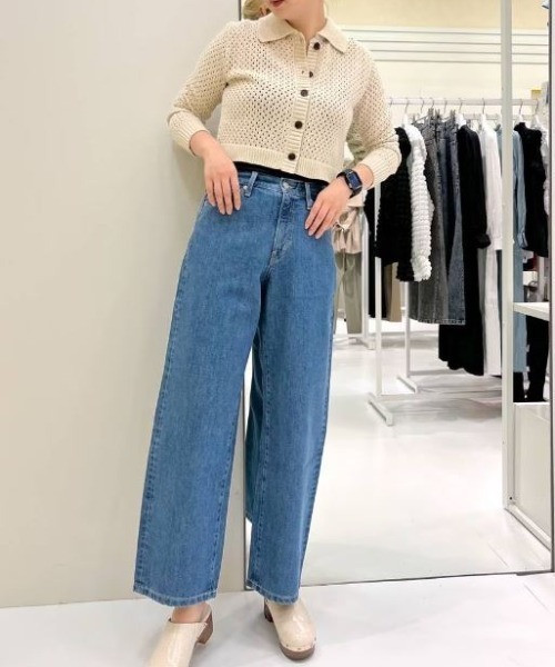 FOREVER 21(フォーエバー トゥエンティーワン)の「【BASIC】襟付きメッシュニットカーディガン(カーディガン/ボレロ・レディース・ブラック/ホワイト/ベージュ・FREE)」の20枚目の写真