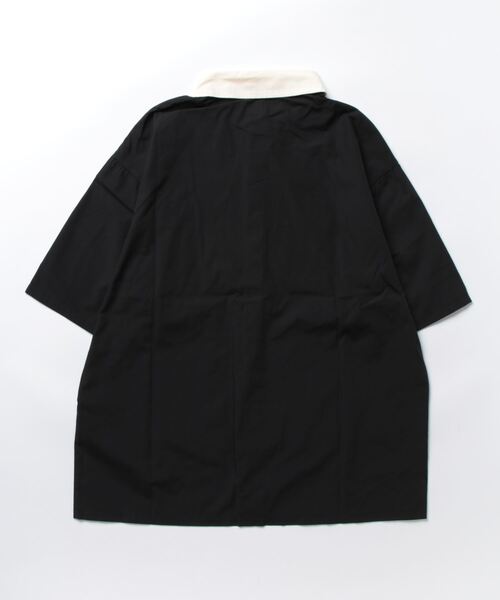 coca（coca）（コカ）の「メンズワッペンクレリックワークシャツ（シャツ/ブラウス・メンズ・ブラック/グリーン・M/L/XL）」の12枚目の写真