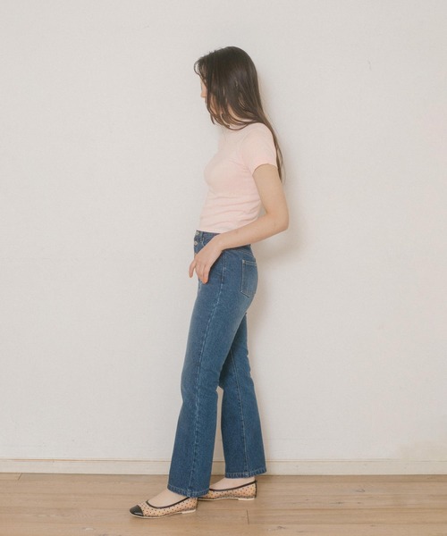 オーガニックコットン ハート刺繍入りちびT TINA:JOJUN(ニット/セーター)|TINA:JOJUN(ティーナジョジュン) オーガニックコットン ハート刺繍入りちびT TINA:JOJUN(ニット/セーター)|TINA:JOJUN(ティーナジョジュン)