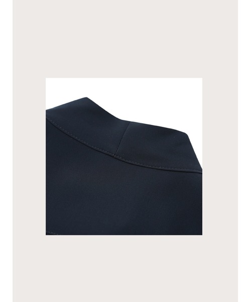 LA POMME jours(ラポミ・ジュール)の「シンプルリボンシフォンブラウス/Ribbon Classical Blouse【LA POMME jours/ラポミ・ジュール】(シャツ/ブラウス・レディース・クリーム/ダークブルー・MEDIUM/SMALL/LARGE)」の6枚目の写真