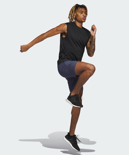adidas（アディダス）の「HIIT エンジニアド トレーニングタンクトップ / アディダス adidas（タンクトップ・メンズ・ブラック・MEDIUM/LARGE/XX-LARGE/3XL/SMALL/X-LARGE/X-SMALL）」の5枚目の写真