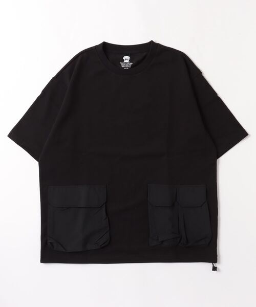 GRIP SWANY(グリップスワニー)の「GRIPSWANY キャンプポケットティ 4.0 GSC-56(Tシャツ/カットソー・メンズ・ホワイト×カーキブラウン/オリーブ/スミクロ/ブラウン・M/L/XL)」の16枚目の写真