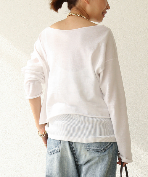 Dainty プルオーバー（ニット/セーター）｜Deuxieme Classe