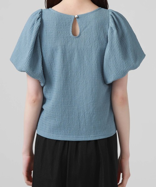 archives(アルシーヴ)の「バルーンポコポコカットTOPS(Tシャツ/カットソー・レディース・ブルー/オフホワイト/ブラック/ミント・MEDIUM)」の20枚目の写真