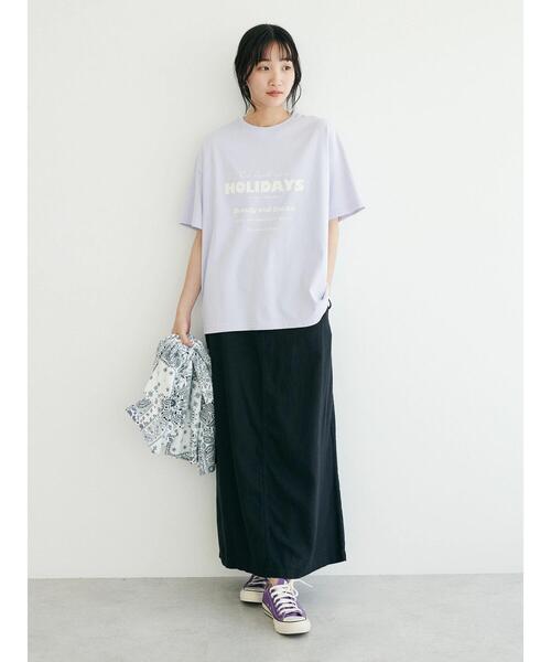 CRAFT STANDARD BOUTIQUE（クラフトスタンダードブティック）の「麻混2WAYサロペットスカート（スカート・レディース・ブラック・M/L）」の11枚目の写真