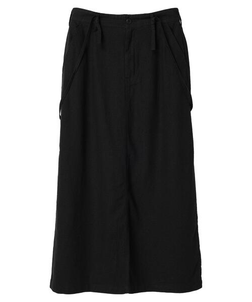 CRAFT STANDARD BOUTIQUE（クラフトスタンダードブティック）の「麻混2WAYサロペットスカート（スカート・レディース・ブラック・M/L）」の15枚目の写真