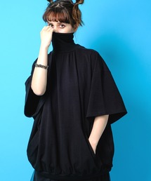 ankoROCK | ハイネックTシャツ -オーバーサイズ-(Tシャツ/カットソー)