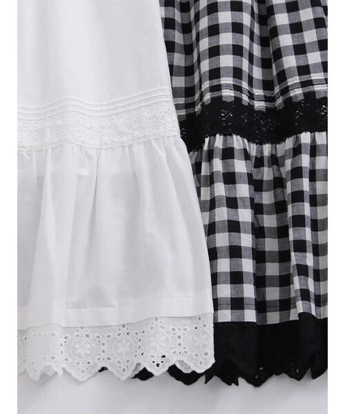 セール】【Lace collection】ティアードレーススカート