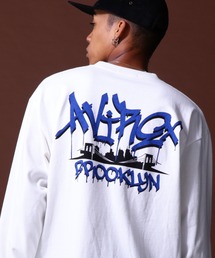 L/S T-SHIRT TAGGING BROOKLYN / 長袖 Tシャツ タギング ブルックリン / AVIREX / アヴィレックス