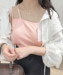 カップ付きアシメキャミインナー【ZOZOTOWN限定アイテム】