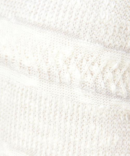 BEAUTY&YOUTH UNITED ARROWS(ビューティーアンドユースユナイテッドアローズ)の「BY ミックスマルチフリンジプルオーバー◆(ニット/セーター・レディース・ブラック/ライトグレー/オリーブ・フリー)」の12枚目の写真