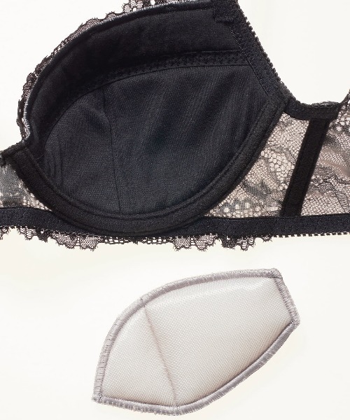 tutuanna（チュチュアンナ）の「ブラジャーショーツセット総レースブラ&ショーツセット(Fカップ)（ブラ&ショーツ・レディース・ブラウン系その他/グリーン/ライトピンク/ブラック・F70/F80/F75/F65）」の8枚目の写真