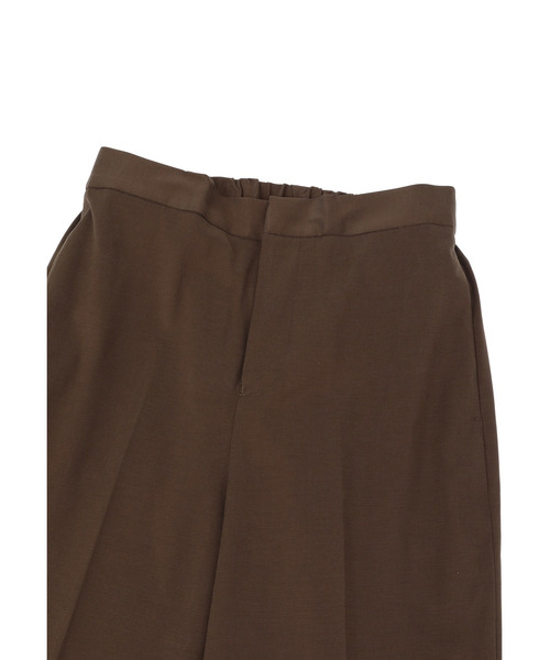 1er Arrondissement(プルミエアロンディスモン)の「キュプラコットンサテンスリットパンツ(その他パンツ・レディース・カーキ/ブラック・38/36/34)」の22枚目の写真