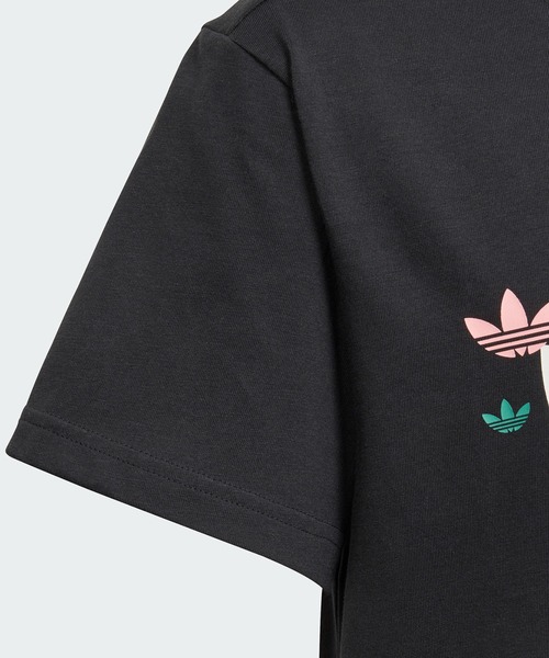 adidas（アディダス）の「半袖Tシャツ   / アディダスオリジナルス adidas Originals（Tシャツ/カットソー・キッズ・ホワイト×ホワイト・130/140/150/160）」の5枚目の写真