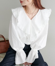 DISCOAT | フリルブラウス(シャツ/ブラウス)