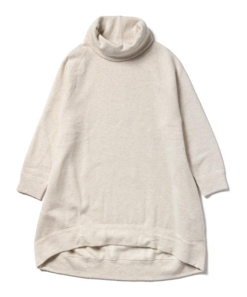 BEAMS BOY（ビームスボーイ）の「BEAMS BOY / スウェットタートルワンピース 15FW（ワンピース・レディース・ナチュラル/グレー/ブラック・ONE SIZE）」の15枚目の写真