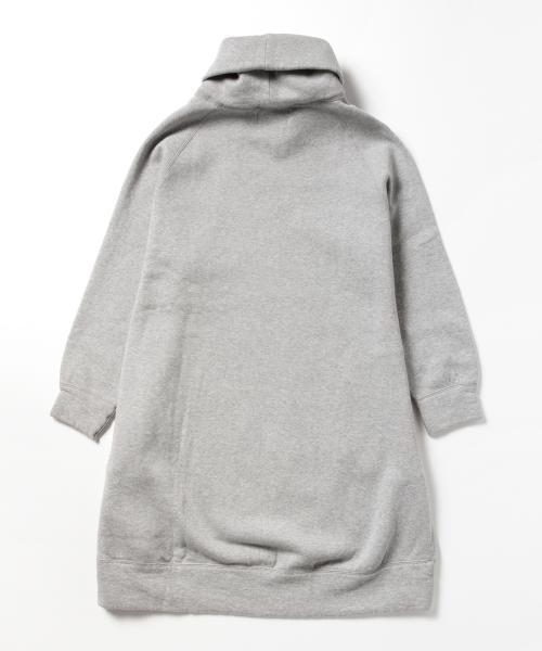 BEAMS BOY（ビームスボーイ）の「BEAMS BOY / スウェットタートルワンピース 15FW（ワンピース・レディース・ナチュラル/グレー/ブラック・ONE SIZE）」の14枚目の写真