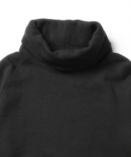 BEAMS BOY（ビームスボーイ）の「BEAMS BOY / スウェットタートルワンピース 15FW（ワンピース・レディース・ナチュラル/グレー/ブラック・ONE SIZE）」の4枚目の写真