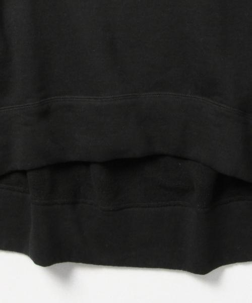 BEAMS BOY（ビームスボーイ）の「BEAMS BOY / スウェットタートルワンピース 15FW（ワンピース・レディース・ナチュラル/グレー/ブラック・ONE SIZE）」の6枚目の写真