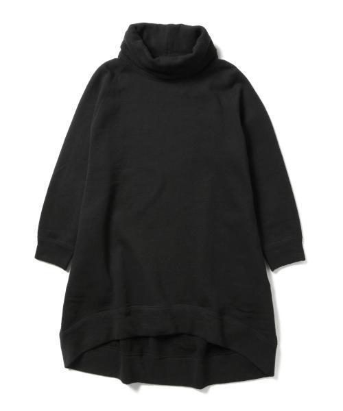 BEAMS BOY（ビームスボーイ）の「BEAMS BOY / スウェットタートルワンピース 15FW（ワンピース・レディース・ナチュラル/グレー/ブラック・ONE SIZE）」の7枚目の写真