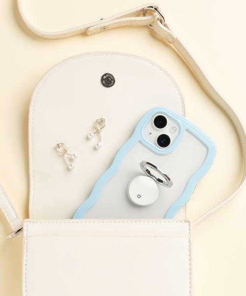 Hamee（ハミィ）の「iPhone 17/17 Pro/16/16Pro/15/15Pro/14/14 Pro/13/13 Pro/12/12 Pro/SE(第3/第2世代)/8/7 ULTRA FINE Wavy Frame iPhone ケース（スマホケース/カバー・レディース・ホワイト/ラベンダー/イエロー/ミント/ベビーピンク/スカイブルー/ブラック・iPhone 12/12 Pro/iPhone 14/iPhone 13/iPhone 7/8/SE(第2/第3世代)/iPhone 13 Pro/iPhone 14 Pro/iPhone 13/14/15/iPhone 15 Pro/iPhone 16/iPhone 16 Pro/iPhone 17 Pro/iPhone 17）」の15枚目の写真