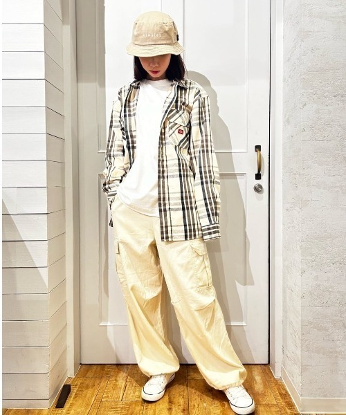 NAVY（ネイビー）の「ミリタリーカーゴパンツ（カーゴパンツ・レディース・ブラック/アイボリー/カーキ・M/L）」の11枚目の写真