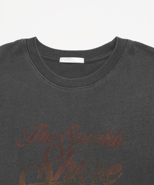 ARCHIVER(アーカイバ)の「【Bz】グラデーションロゴプリントユニセックスBIGロンT/プリント長袖Tシャツ(RZ)(Tシャツ/カットソー・メンズ・オフホワイト/ブラック系その他/ブラック・FREE)」の12枚目の写真