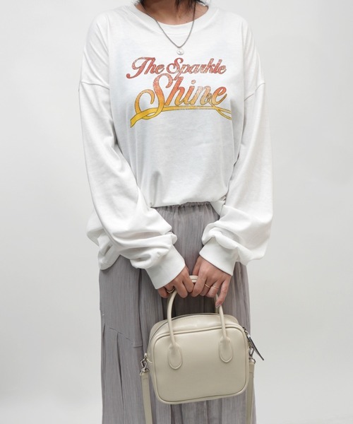 ARCHIVER(アーカイバ)の「【Bz】グラデーションロゴプリントユニセックスBIGロンT/プリント長袖Tシャツ(RZ)(Tシャツ/カットソー・メンズ・オフホワイト/ブラック系その他/ブラック・FREE)」の19枚目の写真