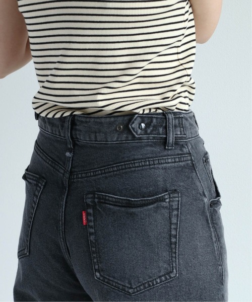 cepo(セポ)の「バックジップレギュラーストレート <立体裁断>(デニムパンツ・レディース・ブラック/ブルー系1・S/M/L)」の9枚目の写真