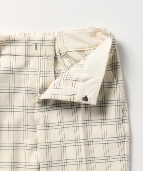 sabena（サベナ）の「Sabena / トリプルペン チェックパンツ（その他パンツ・レディース・ホワイト/ネイビー・38/36）」の5枚目の写真