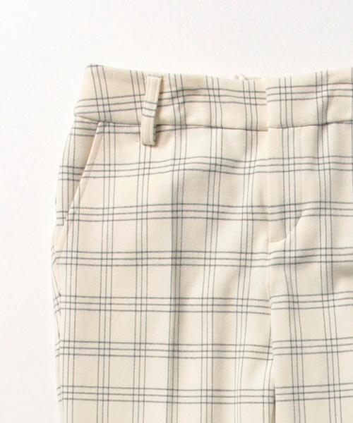 sabena（サベナ）の「Sabena / トリプルペン チェックパンツ（その他パンツ・レディース・ホワイト/ネイビー・38/36）」の6枚目の写真