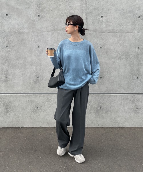 セール】スラブシアートップス（Tシャツ/カットソー）｜Chillfar