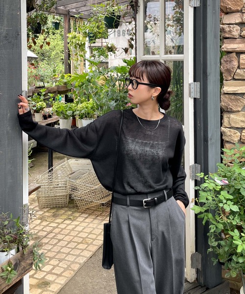 スラブシアートップス（Tシャツ/カットソー）｜Chillfar