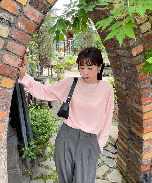 トップス sh AZUL BY MOUSSY | サイドラッフルアシンメトリートップス (T