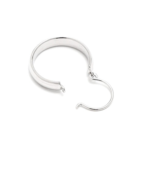 YArKA（ヤーカ）の「【YArKA/ヤーカ】circle hoop earing(pierce) [figur2]  / サークルフープピアス（ピアス（両耳用）・レディース・シルバー・FREE）」の5枚目の写真