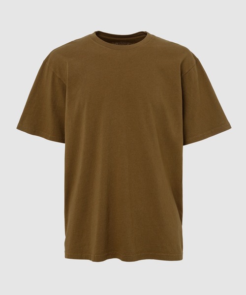 ECOCYCLE（エコサイクル）の「STANDARD TUBULAR SS TEE_BROWN（シームレス）（Tシャツ/カットソー・メンズ・ホワイト系その他2/ブラウン系その他3/グレー系その他/ブラウン系その他2/ベージュ/ブラウン系その他/ブラウン・XXL/L/M/S/XS/XL）」の4枚目の写真