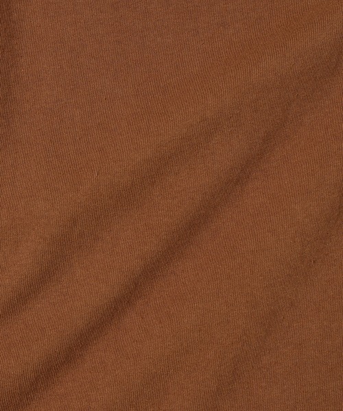 ECOCYCLE（エコサイクル）の「STANDARD TUBULAR SS TEE_BROWN（シームレス）（Tシャツ/カットソー・メンズ・ホワイト系その他2/ブラウン系その他3/グレー系その他/ブラウン系その他2/ベージュ/ブラウン系その他/ブラウン・XXL/L/M/S/XS/XL）」の10枚目の写真