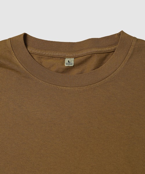 ECOCYCLE（エコサイクル）の「STANDARD TUBULAR SS TEE_BROWN（シームレス）（Tシャツ/カットソー・メンズ・ホワイト系その他2/ブラウン系その他3/グレー系その他/ブラウン系その他2/ベージュ/ブラウン系その他/ブラウン・XXL/L/M/S/XS/XL）」の21枚目の写真