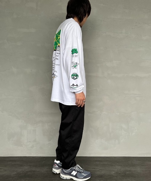 BEN DAVIS（ベンデイビス）の「[BEN DAVIS/ベンデイビス] SPRAY GORILLA バックプリントTシャツ（Tシャツ/カットソー・レディース・ブラック/カーキ/ホワイト・M/L/XL）」の16枚目の写真