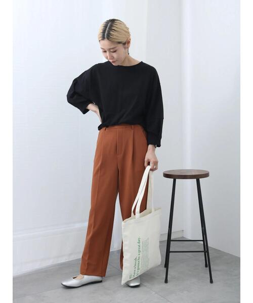 Samansa Mos2 blue（サマンサモスモスブルー）の「ロゴトートバッグ（ハンドバッグ・レディース・キナリ/ブルー/ブラック・F）」の6枚目の写真