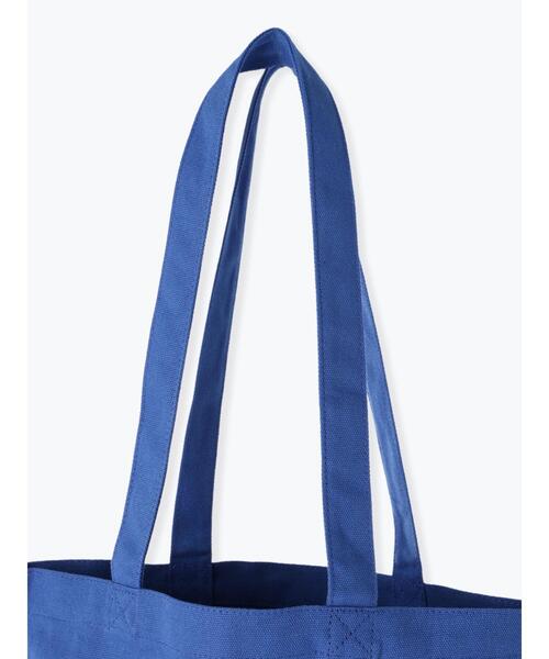 Samansa Mos2 blue（サマンサモスモスブルー）の「ロゴトートバッグ（ハンドバッグ・レディース・キナリ/ブルー/ブラック・F）」の13枚目の写真