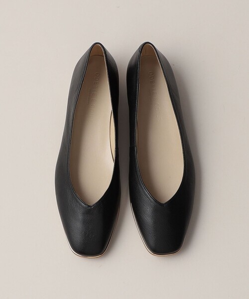 ソフトVカット フラット15↓↑（パンプス）｜ODETTE E ODILE