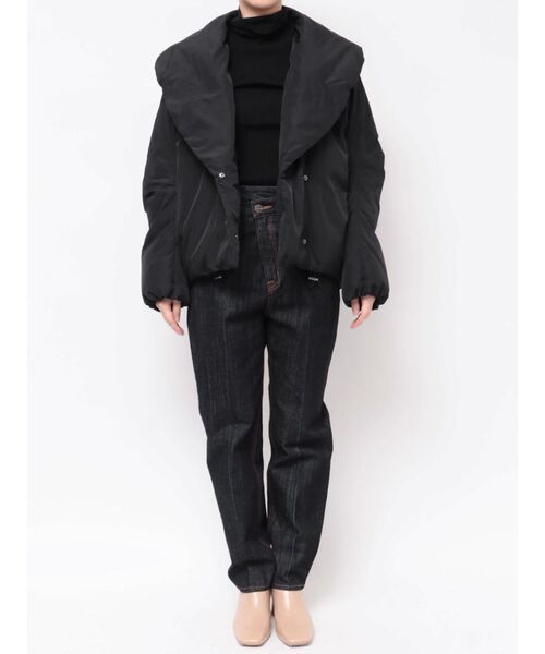 LAGUNAMOON（ラグナムーン）の「アライドダウンショートコート（ダウンジャケット/コート・レディース・アイボリー/ブラック・FREE）」の20枚目の写真