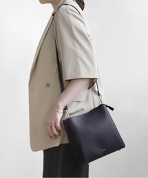 ANEMONE（アネモネ）の「レザー調スクエア2WAYバッグ（ショルダーバッグ）」