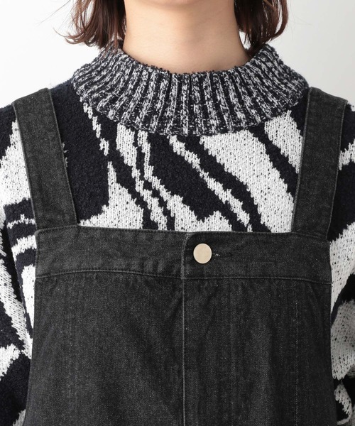 RAGEBLUE（レイジブルー）の「2WAY/プリーツデニムワンピース（ワンピース・レディース・ブラック/ブルー/ブラック系・FREE）」の14枚目の写真